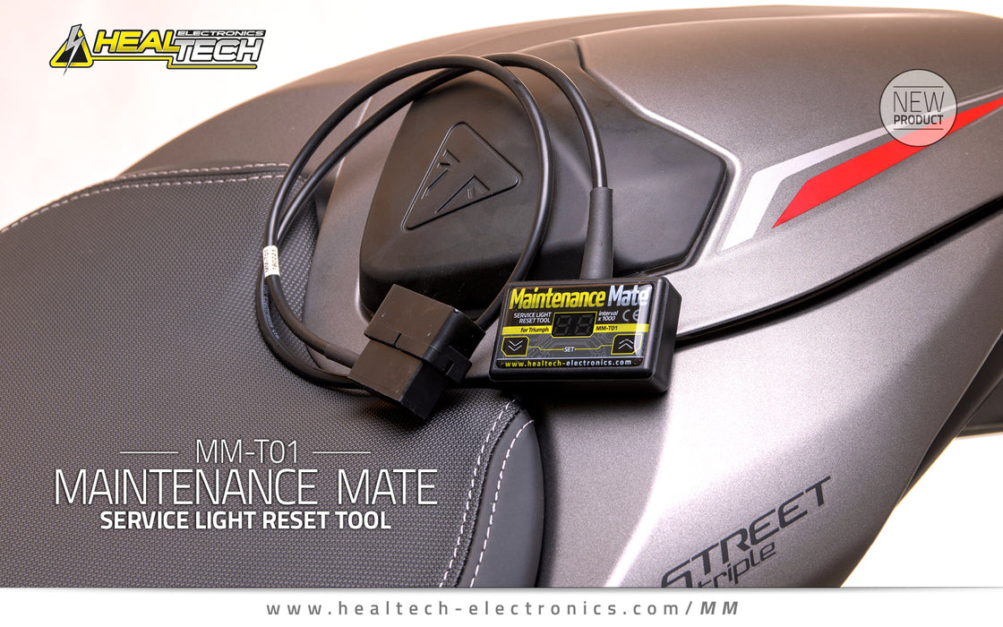 Healtech Maintenance Mate Service light reset tool for Triumph motorcycles - MM-BM1 / MM-T01 / MM-T02 / MM-T03 (Free Delivery)