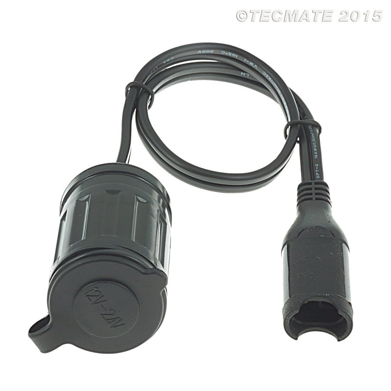 Tecmate Optimate Cable 12V Auto to SAE adapter (SAE76) SAME AS 17-PSS-WP O-06
