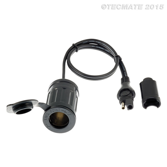 Tecmate Optimate Cable 12V Auto to SAE adapter (SAE76) SAME AS 17-PSS-WP O-06
