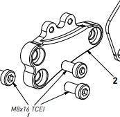 Bonamici Racing Rearset Spare Parts