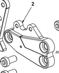 Bonamici Racing Rearset Spare Parts