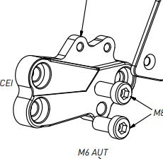 Bonamici Racing Rearset Spare Parts