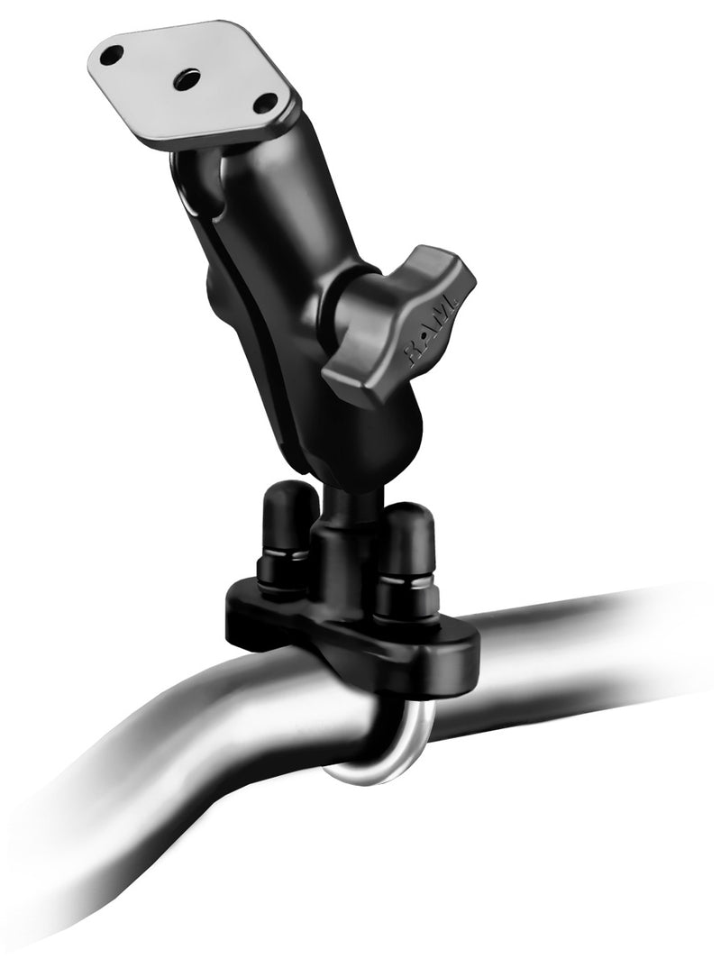 RAM Handlebar Rail Mount with Stainless Steel U-Bolt Base (RAM-B-149U)