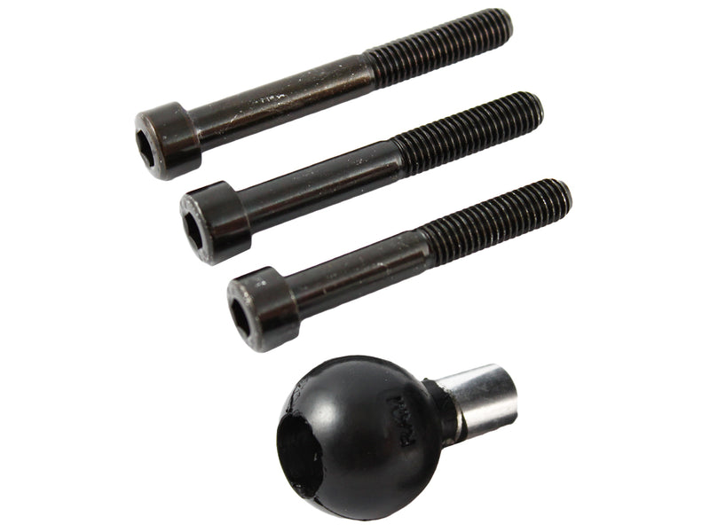 RAM Motorcycle Handlebar Clamp Base with M8 Screws (RAM-B-367U)