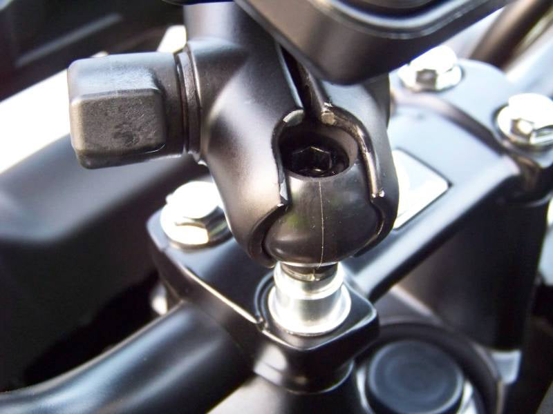 RAM Motorcycle Handlebar Clamp Base with M8 Screws (RAM-B-367U)