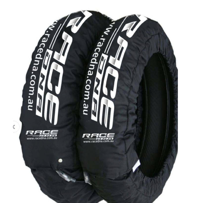RaceDNA Tyre Warmers Adjustable Dual Temp 80/100 Degree