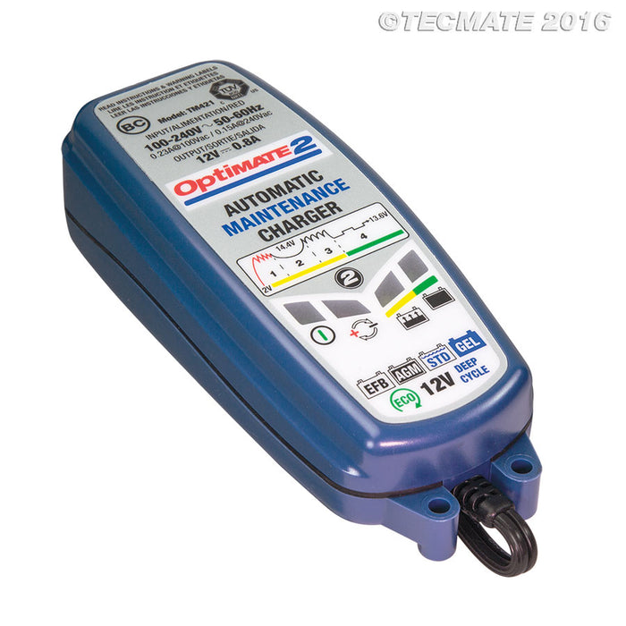 Tecmate Optimate 2 Battery Charger TM428