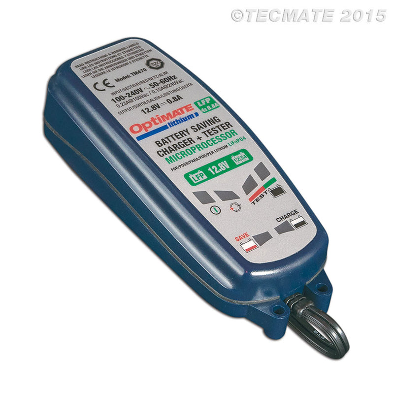 Tecmate Optimate Lithium Battery Charger TM478