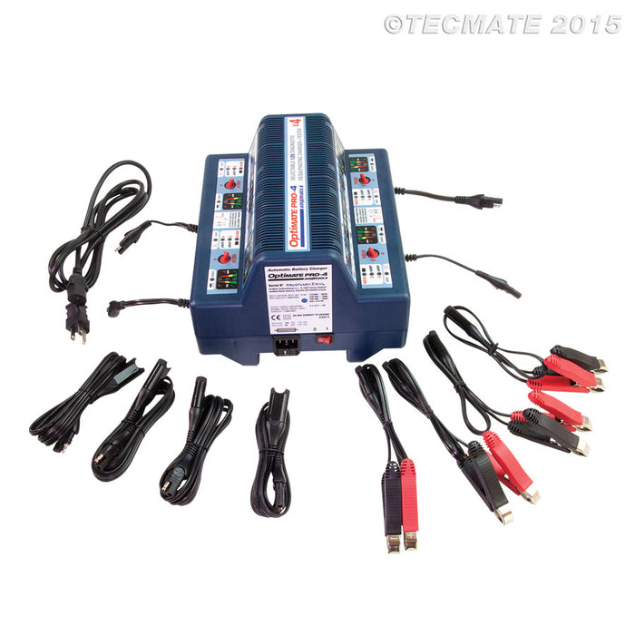 Tecmate Optimate Pro-4 Battery Charger (TS53)