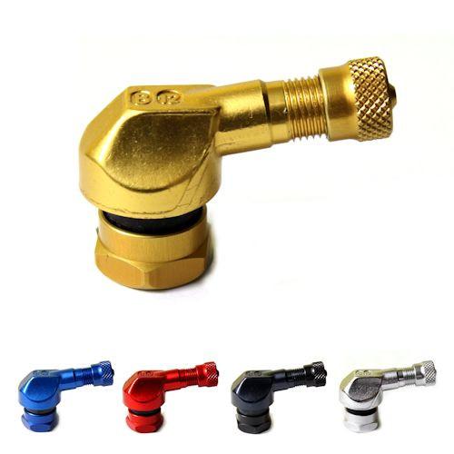 Bridgeport Angled Tyre Valves - Pair (8.3mm)