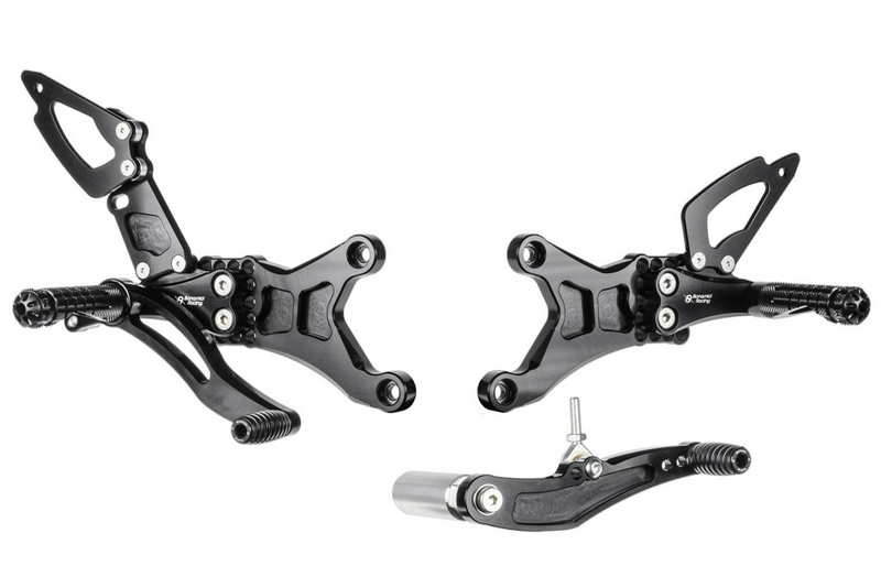 Bonamici Racing Rearsets - Yamaha R1 (2007-2008) (Free Delivery) Y006