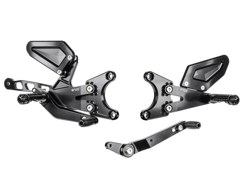 Bonamici Racing Rearsets - Yamaha R1 / R1M (2015-2024) (Free Delivery) Y011