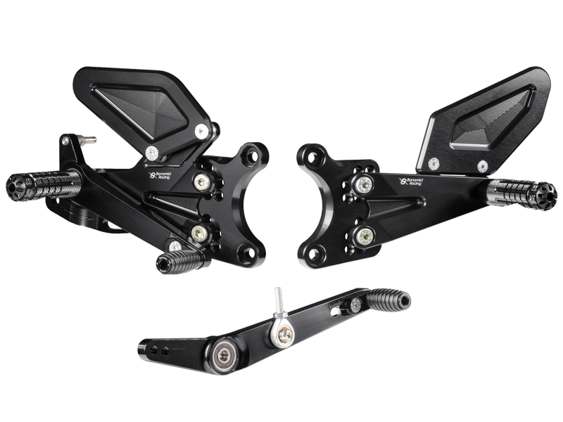 Bonamici Racing Rearsets - Yamaha R6 (2017-2019) (Free Delivery) Y013