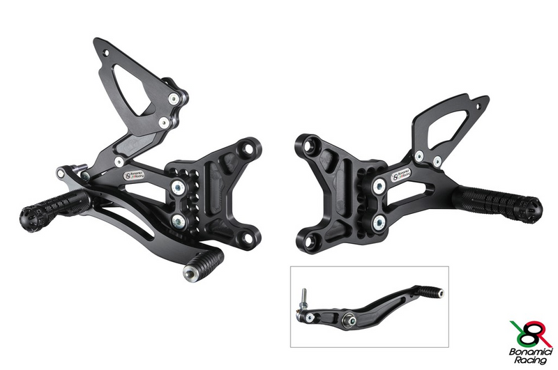 Bonamici Racing Rearsets - Yamaha R6 (2006-2016) (Free Delivery) Y005