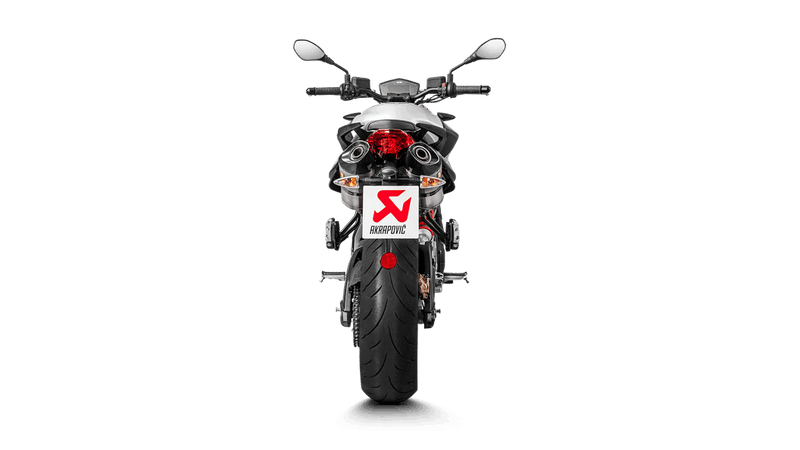 Akrapovic Slip Ons Titanium - Aprilia Shiver 900 (2017-2020) S-A9SO1-HDT1