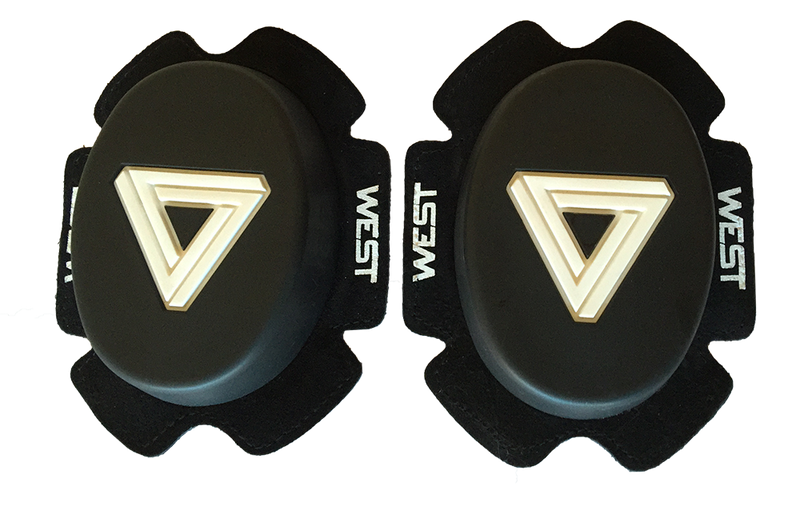 West Knee Sliders - Black