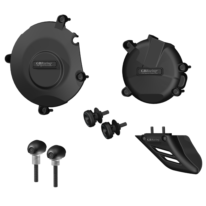 GBRacing Crash Protection Bundle for Suzuki GSXR1000 (2005-2008) (CP-GSXR1000-K3-CS-GBR)