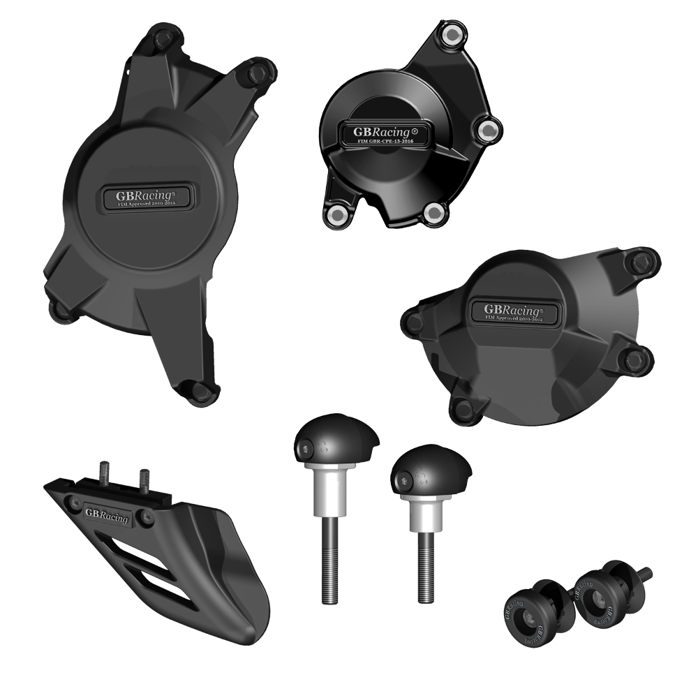 GBRacing Crash Protection Bundle (Race) for Suzuki GSX-R 1000 (CP-GSXR ...