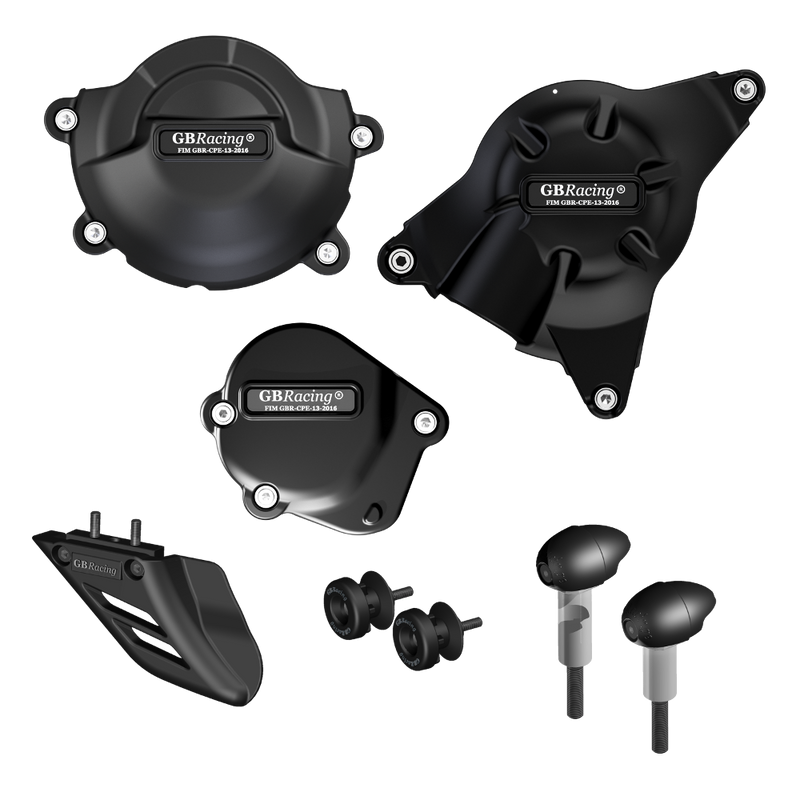 GBRacing Crash Protection Bundle (Street) for Yamaha YZF-R6 2006+ (CP-R6-2008-CS-GBR)