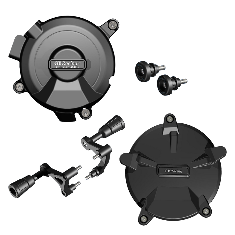 GBRacing Crash Protection Bundle for KTM RC8 R (CP-RC8-2011-CS-GBR)