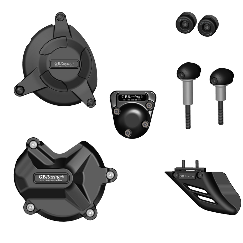 GBRacing Crash Protection Bundle (Street) for BMW S1000RR and HP4 (CP-S1000RR-2009-CS-GBR)