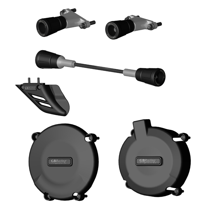 GBRacing Crash Protection Bundle for KTM 990 Super Duke / R 2005 - 2013 (CP-SD-CS-GBR) (Free Delivery)