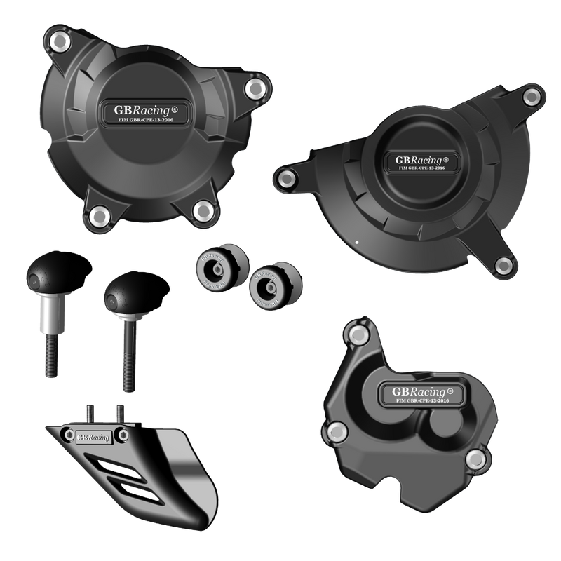 GBRacing Crash Protection Bundle (Race) for Kawasaki ZX10R (CP-ZX10-2011-CS-GBR)