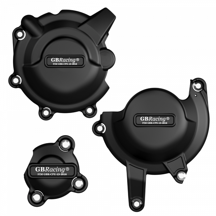 GBRacing Engine Case Cover Set for Honda CBR300R (EC-CBR300R-2015-SET-GBR)
