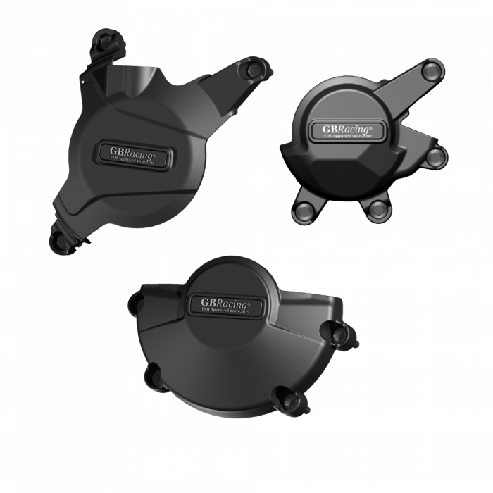 GBRacing Engine Case Cover Set for Honda CBR600RR 2007-2018 (EC-CBR600-2008-SET-GBR)