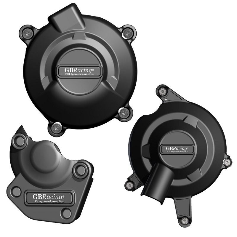 GBRacing Engine Case Cover Set for Triumph Daytona 675 Street Triple / R (EC-D675R-2011-SET-GBR)