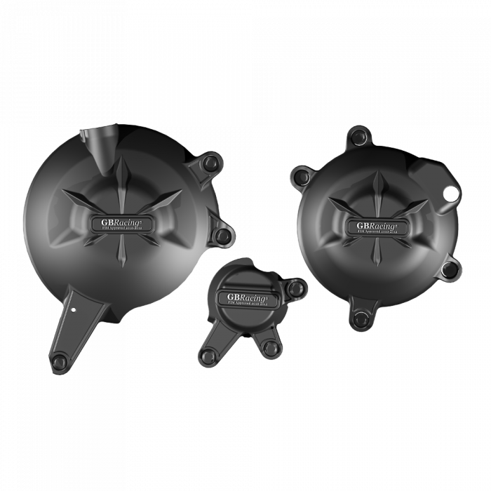 GBRacing Engine Cover Set for Kawasaki Ninja 650 ER-6 KLE650 Versys (EC-ER6-2006-SET-GBR)