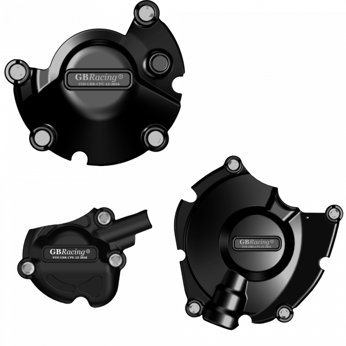 GBRacing Engine Case Cover Set for Yamaha MT-10 (EC-MT10-2015-SET-GBR)