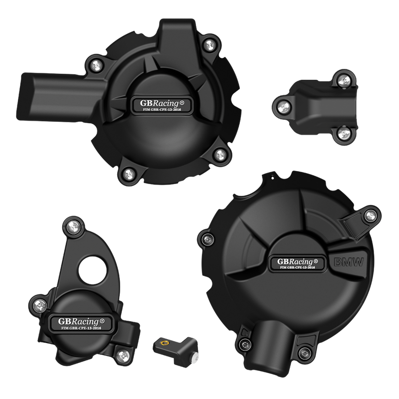 GBRacing Engine Case Set for BMW S1000RR 2019 (EC-S1000RR-2019-SET-GBR)