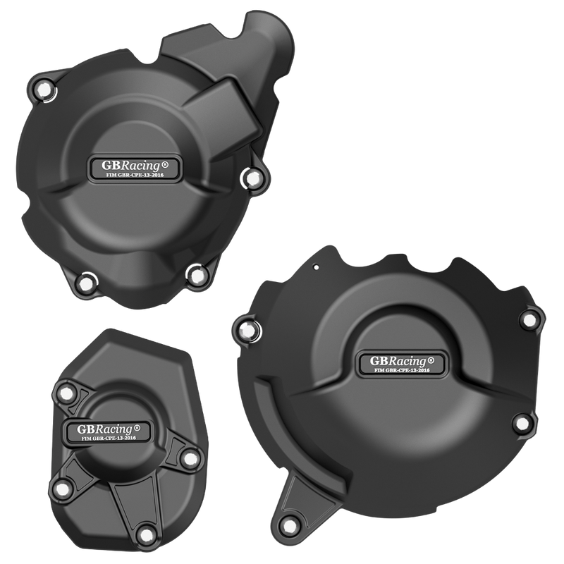 GBRacing Engine Case Cover Set for Kawasaki Ninja 1000 Z1000 (EC-Z1000SX-2016-SET-GBR)