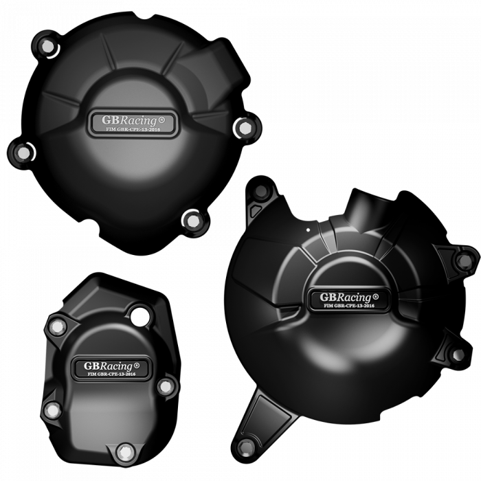 GBRacing Engine Case Cover Set for Kawasaki Z900 (EC-Z900-2017-SET-GBR)