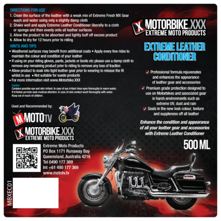 MotorBike.XXX – “Extreme Leather Conditioner” 500ml
