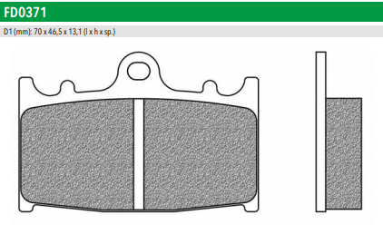 Newfren Rear Brake Pads (Single Set) B