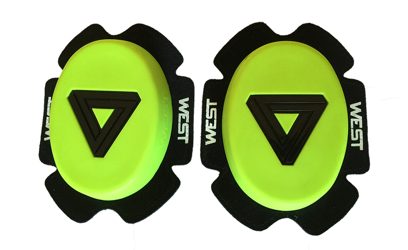 West Knee Sliders - Fluro
