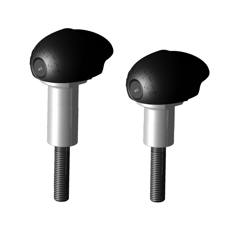 GBRacing Bullet Frame Sliders / Crash Knobs (Street) for Kawasaki Ninja ZX-10R (FS-ZX10-2011-S)