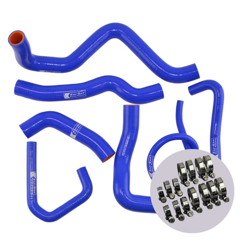 Eazi-Grip Silicone Hose and Clip Kit for Kawasaki ZX6R (2009-2021) (HOSEKITKAW003) Various Colours