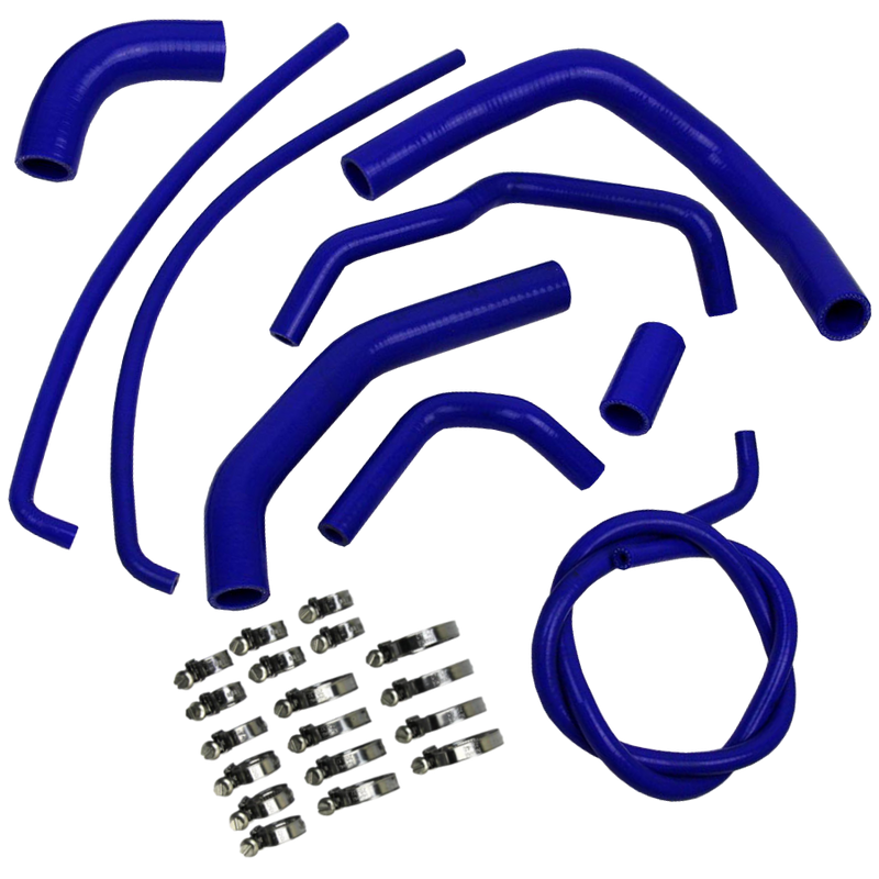 Eazi-Grip Silicone Hose and Clip Kit for Kawasaki Z1000 (2010-2014) (HOSEKITKAW004)