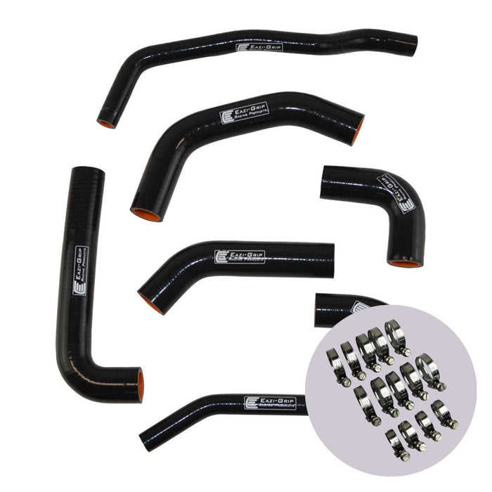 Eazi-Grip Silicone Hose and Clip Kit for Kawasaki ZX10R (2016-2019) (HOSEKITKAW005) Various Colours