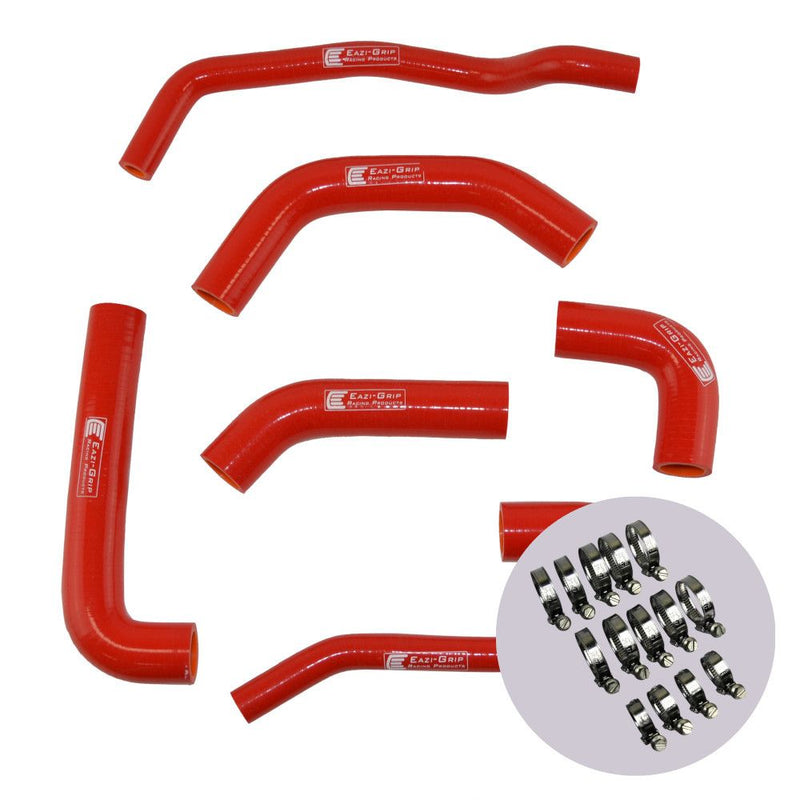 Eazi-Grip Silicone Hose and Clip Kit for Kawasaki ZX10R (2016-2019) (HOSEKITKAW005) Various Colours