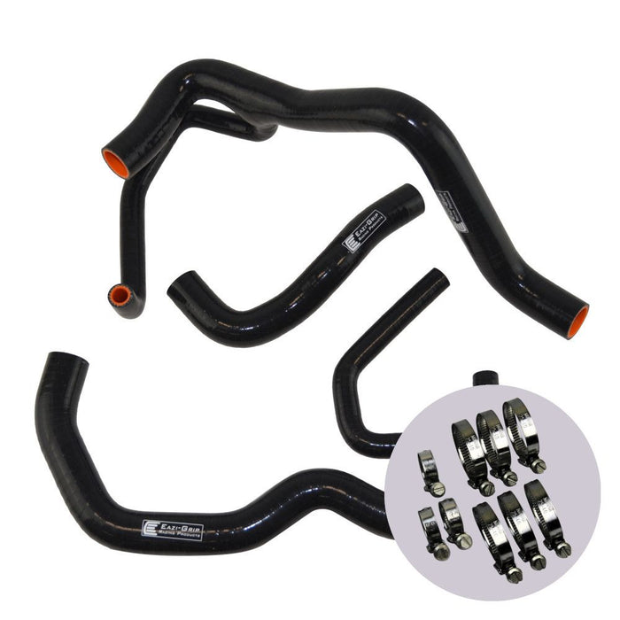 Eazi-Grip Silicone Hose and Clip Kit (Race) for Kawasaki ZX-6R  (2009-2021) (HOSEKITKAW006) Various Colours