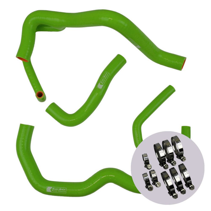 Eazi-Grip Silicone Hose and Clip Kit (Race) for Kawasaki ZX-6R  (2009-2021) (HOSEKITKAW006) Various Colours