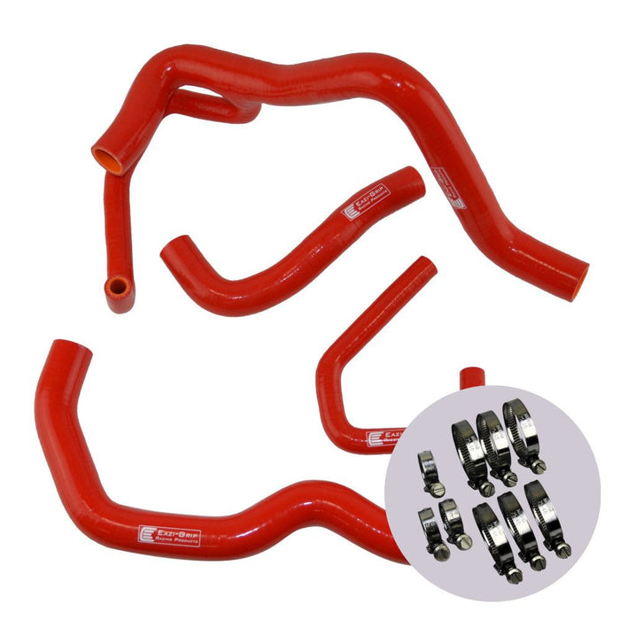 Eazi-Grip Silicone Hose and Clip Kit (Race) for Kawasaki ZX-6R  (2009-2021) (HOSEKITKAW006) Various Colours