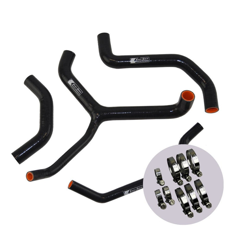 Eazi-Grip Silicone Hose Kit and Clip Kit (Race) for Kawasaki ZX-10R (2016 - 2019) (HOSEKITKAW007) Various Colours