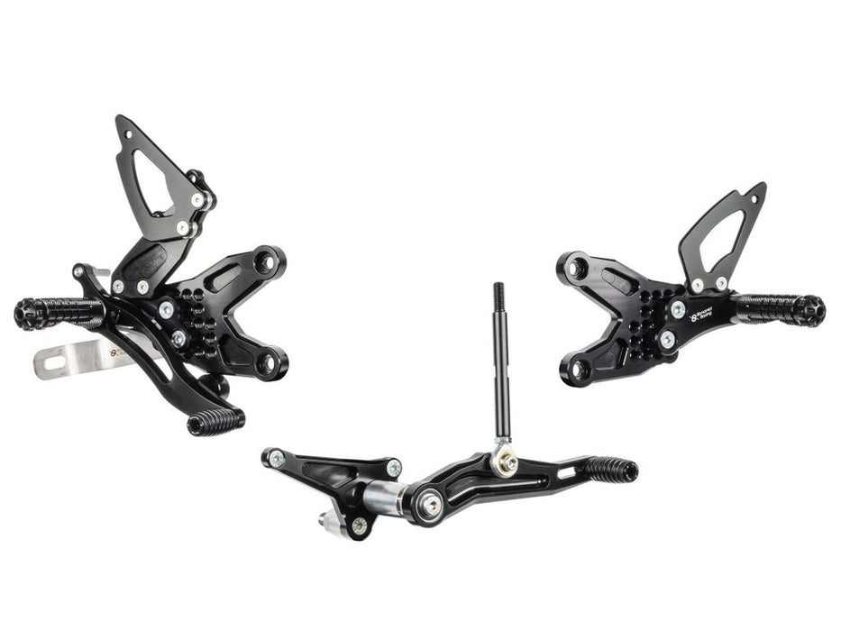 Bonamici Racing Rearsets - BMW S1000RR (2008-2014) BMW S1000R (2012-2016) Reverse Shift (Free Delivery) B001R