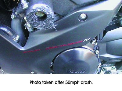R&G Crash Protectors - Classic Style Yamaha YZFR1 (2002-2003) (CP0057BL)