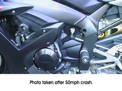 R&G Crash Protectors - Classic Style Yamaha YZFR1 (2002-2003) (CP0057BL)